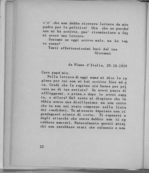 Lettere di un legionario fiumano